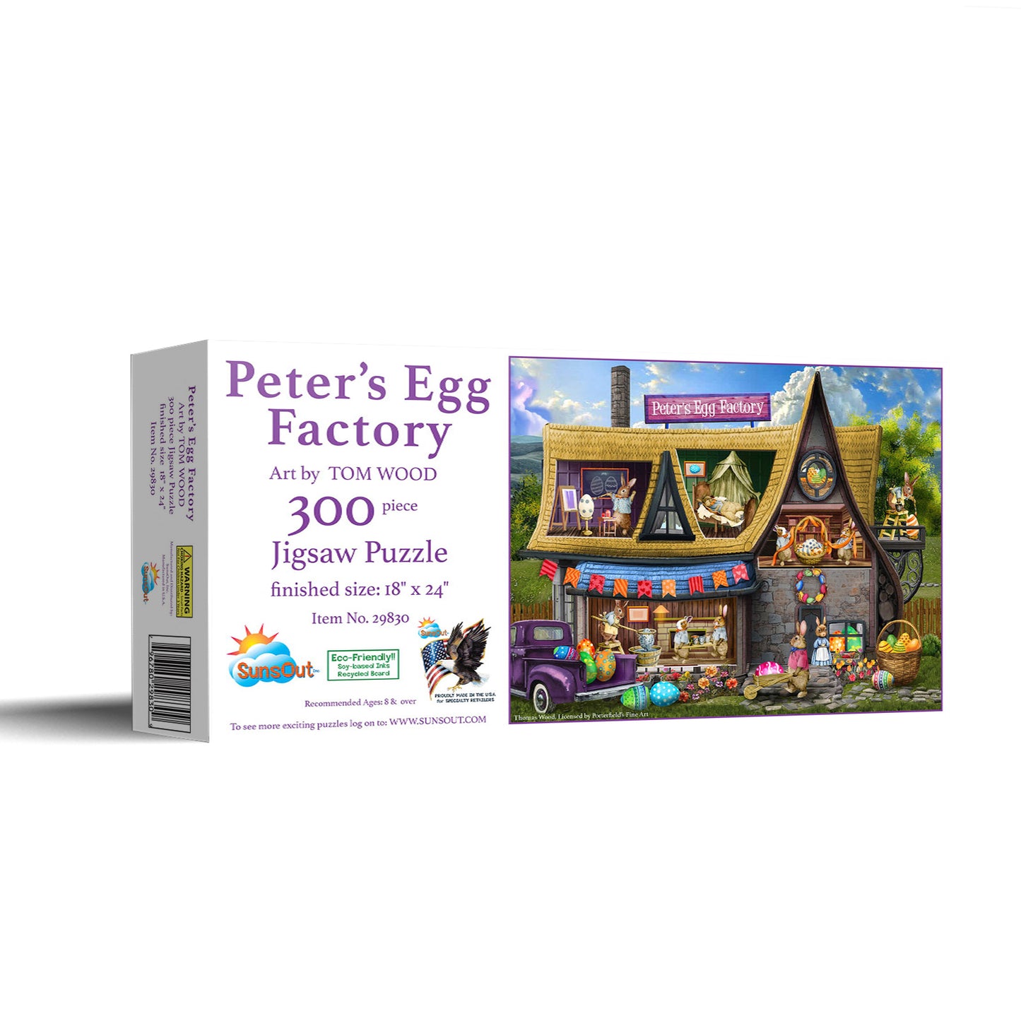 Peter's Egg Factory - 300 Piece Jigsaw Puzzle