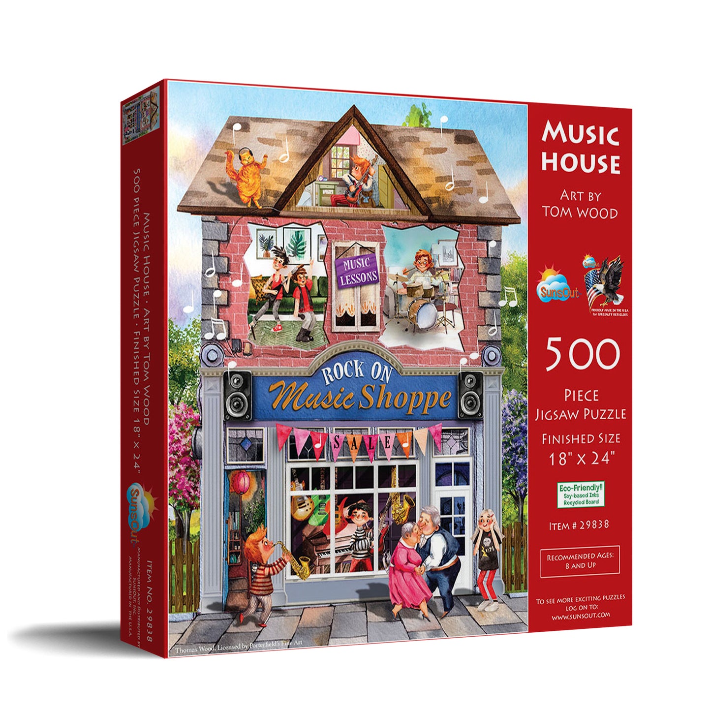 Music House - 500 Piece Jigsaw Puzzle
