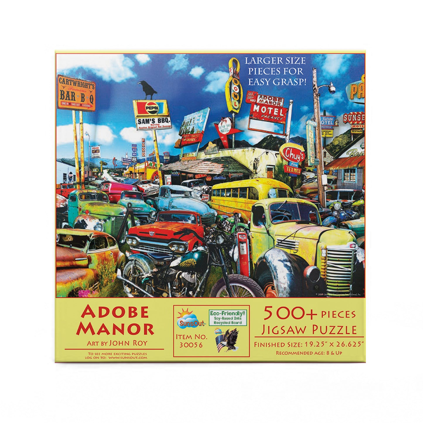 Adobe Manor - 500 Large Piece Jigsaw Puzzle