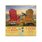 Cat Nap at the Beach - 1000 Piece Jigsaw Puzzle