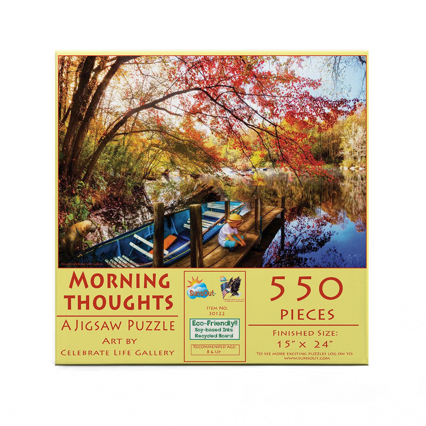 Morning Thoughts - 550 Piece Jigsaw Puzzle