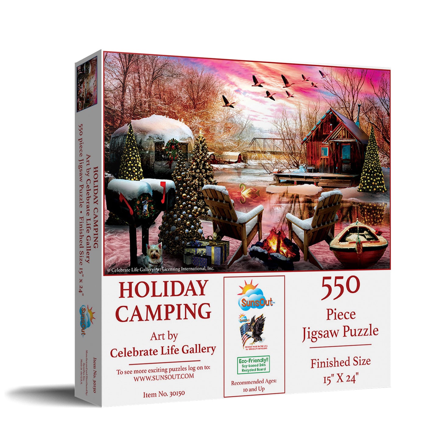 Holiday Camping - 550 Piece Jigsaw Puzzle