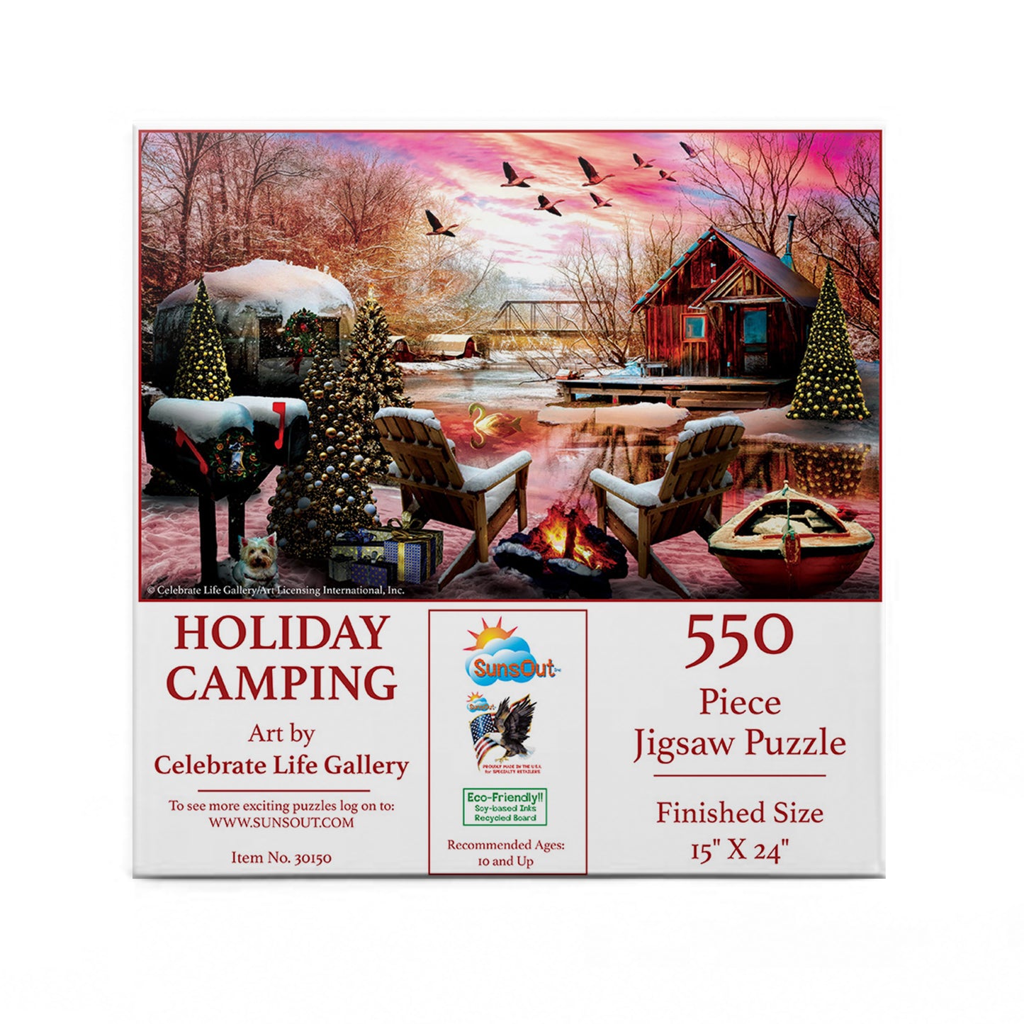 Holiday Camping - 550 Piece Jigsaw Puzzle