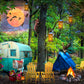 Summertime Camping - 500 Large Piece Jigsaw Puzzle