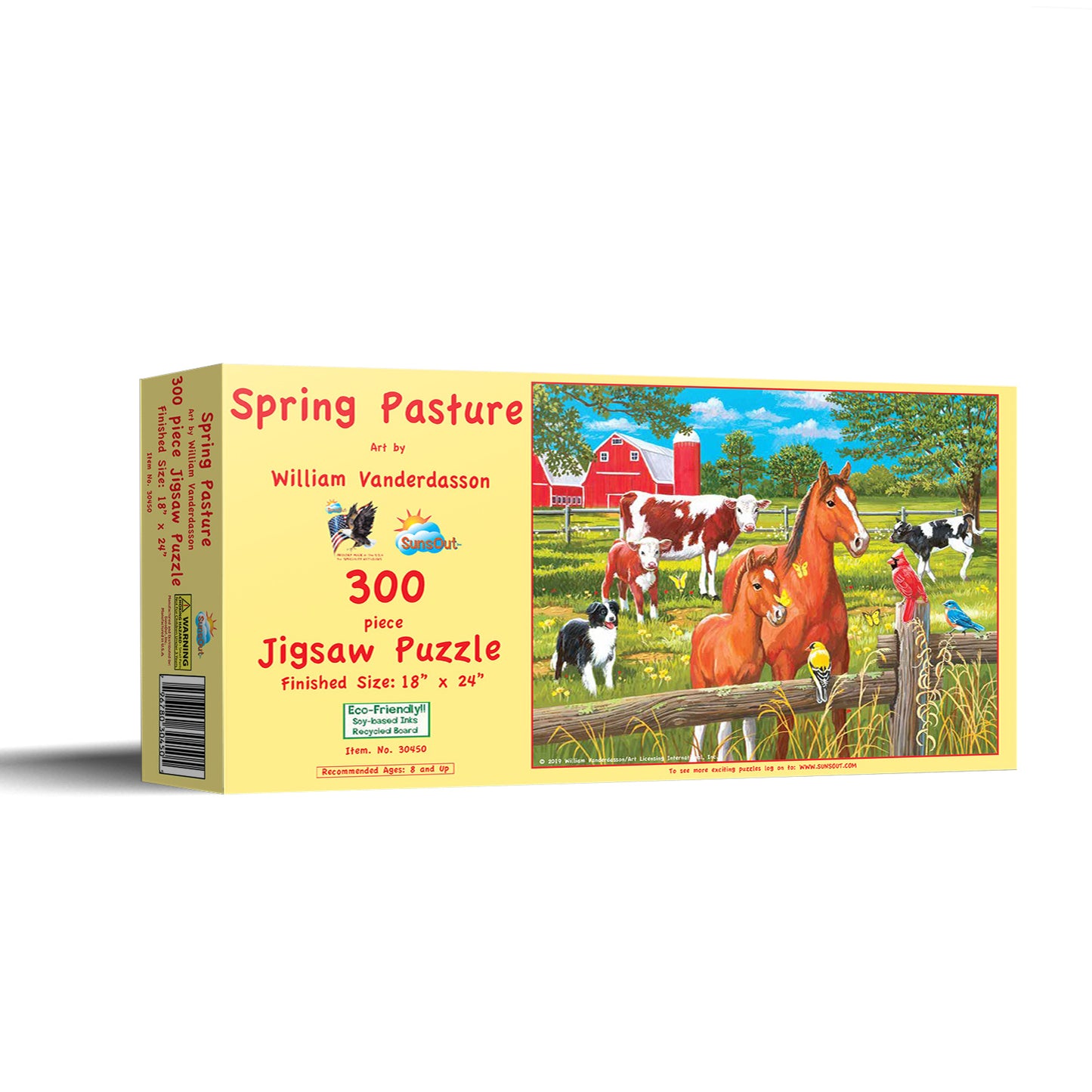 Spring Pasture - 300 Piece Jigsaw Puzzle