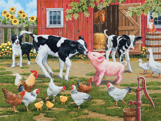 Meeting New Friends - 300 Piece Jigsaw Puzzle