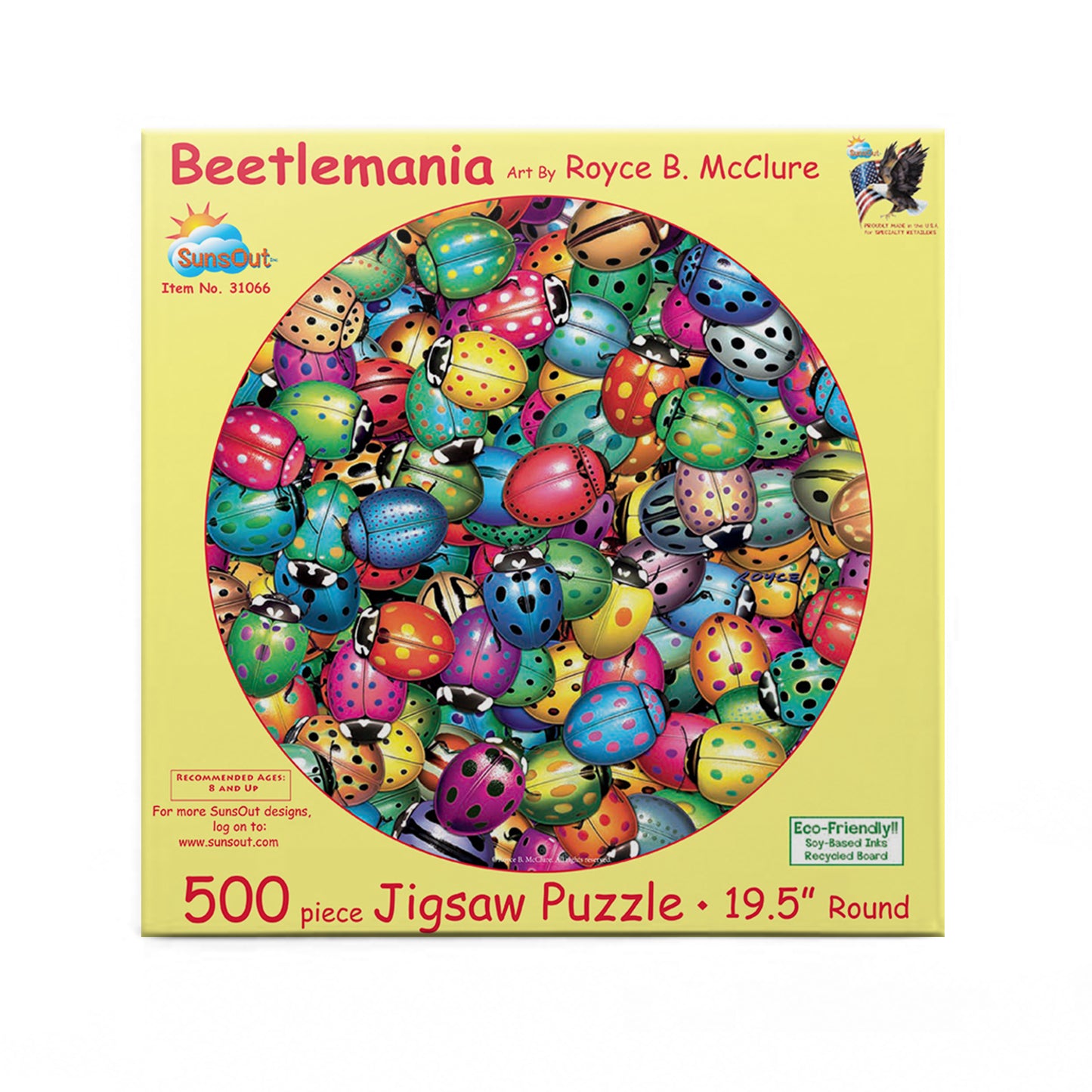 Beetlemania - 500 Piece Jigsaw Puzzle