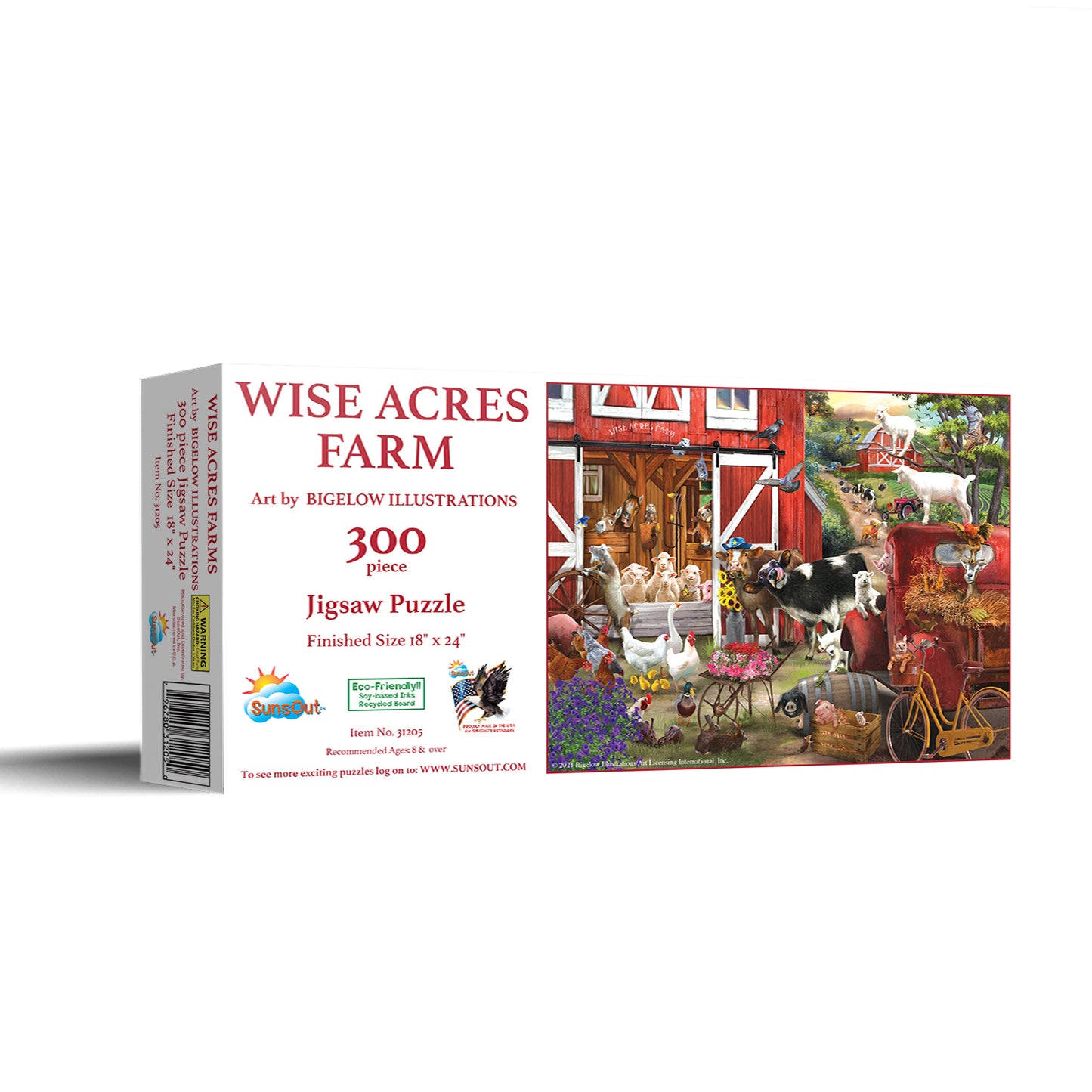 Wise Acres Farm - 300 Piece Jigsaw Puzzle