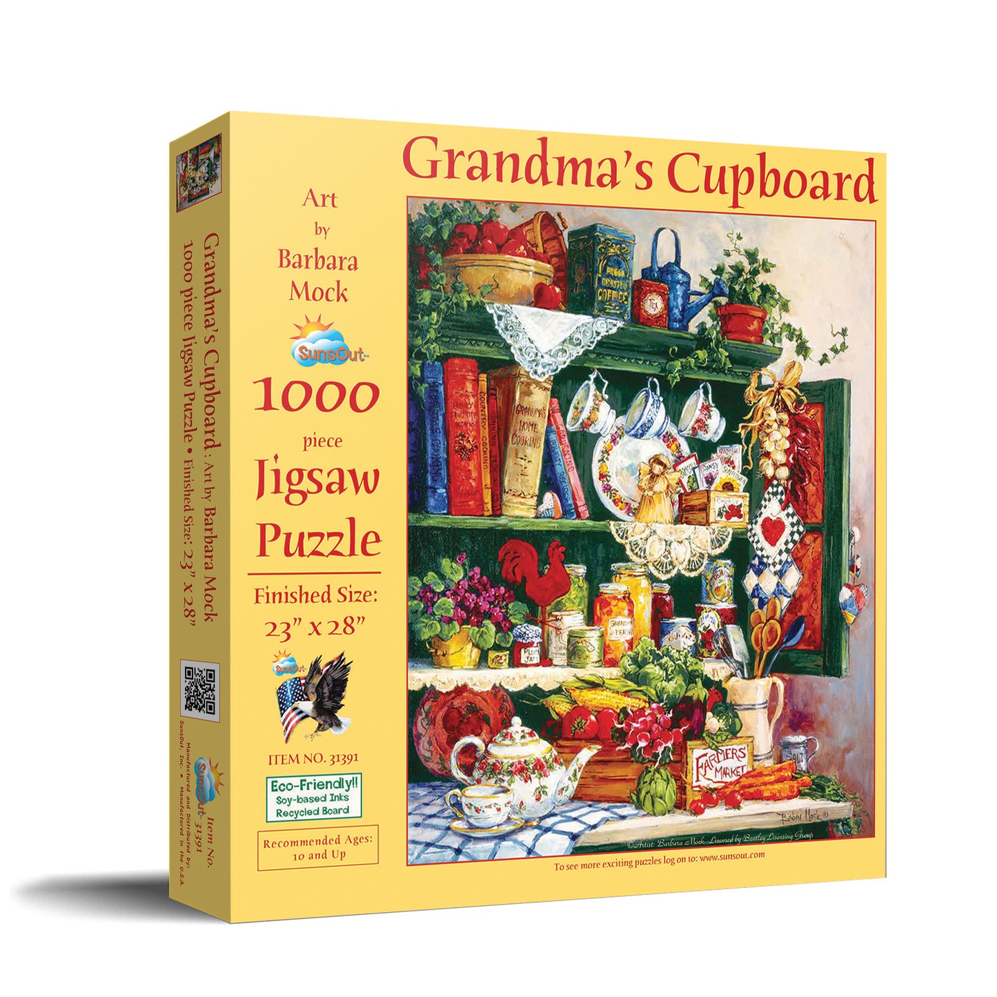 Grandma's Cupboard - 1000 Piece Jigsaw Puzzle