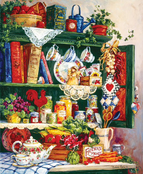 Grandma's Cupboard - 1000 Piece Jigsaw Puzzle