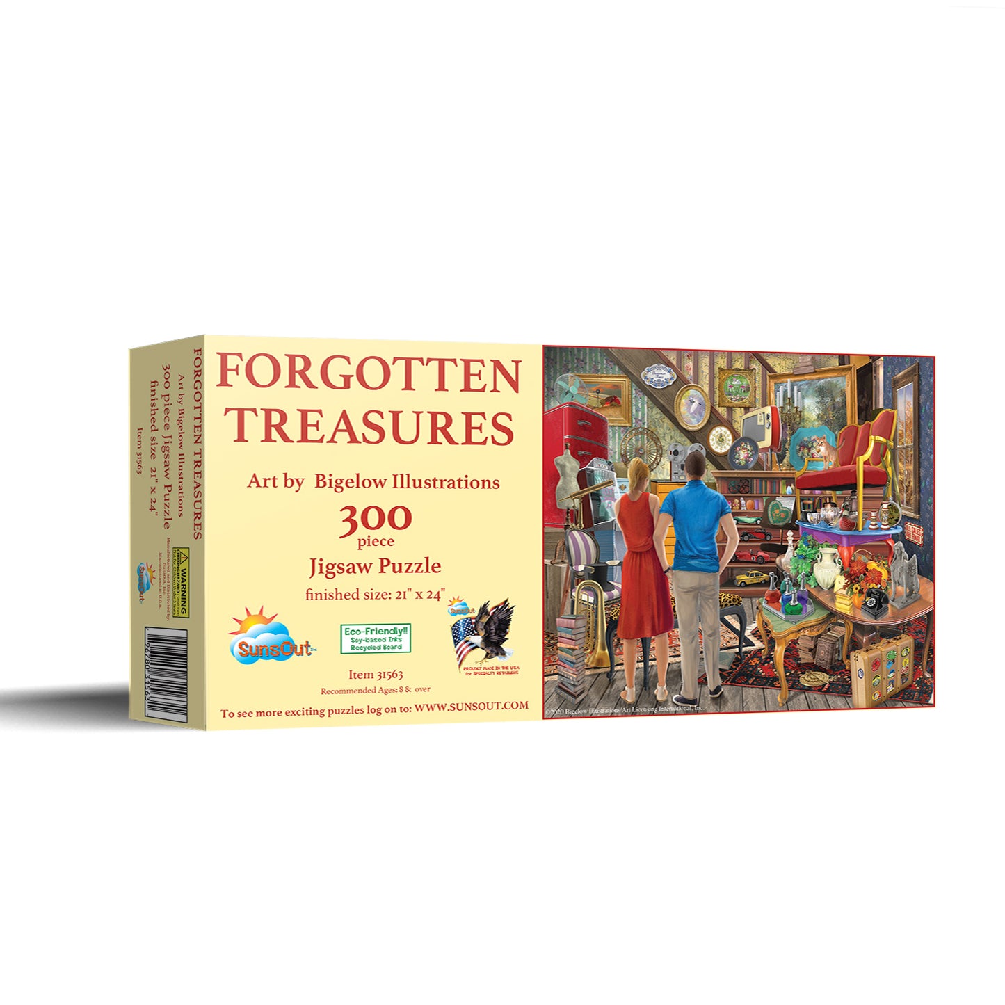 Forgotten Treasures - 300 Piece Jigsaw Puzzle