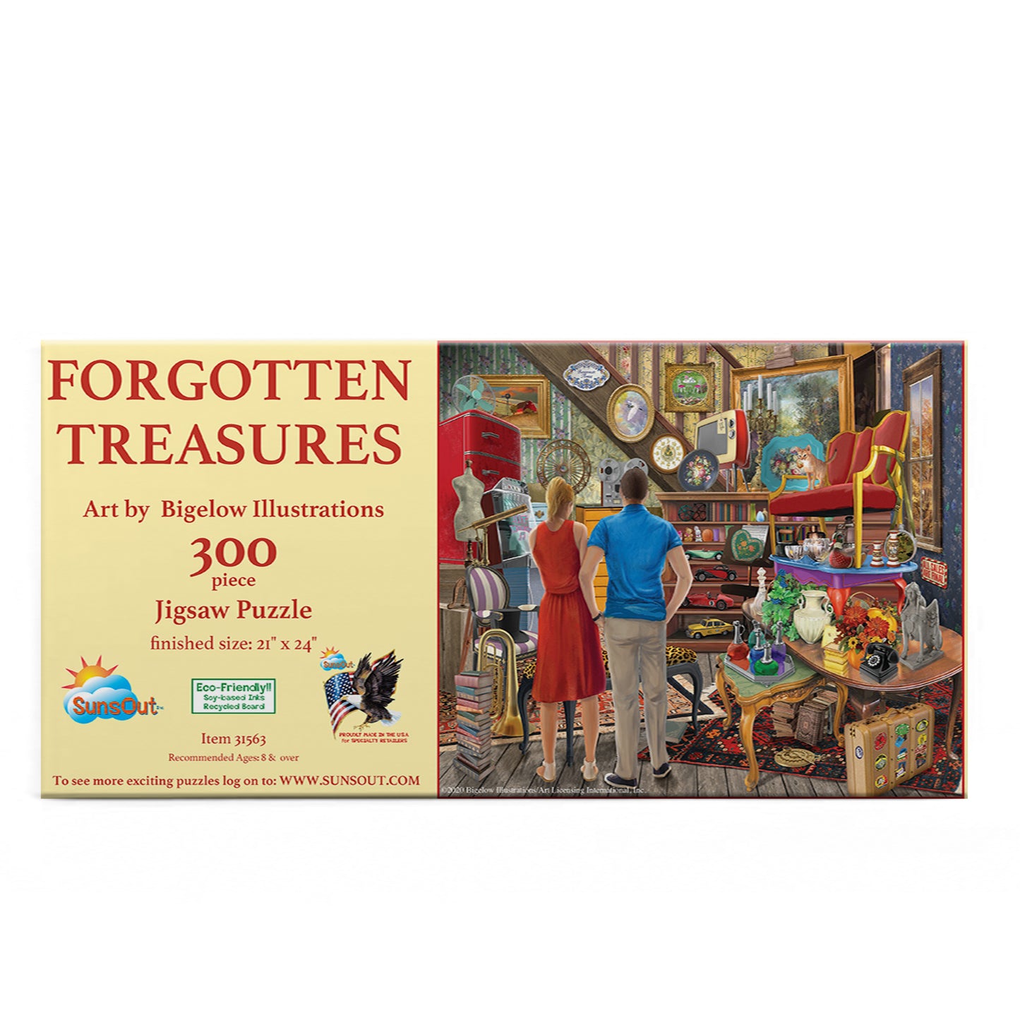 Forgotten Treasures - 300 Piece Jigsaw Puzzle