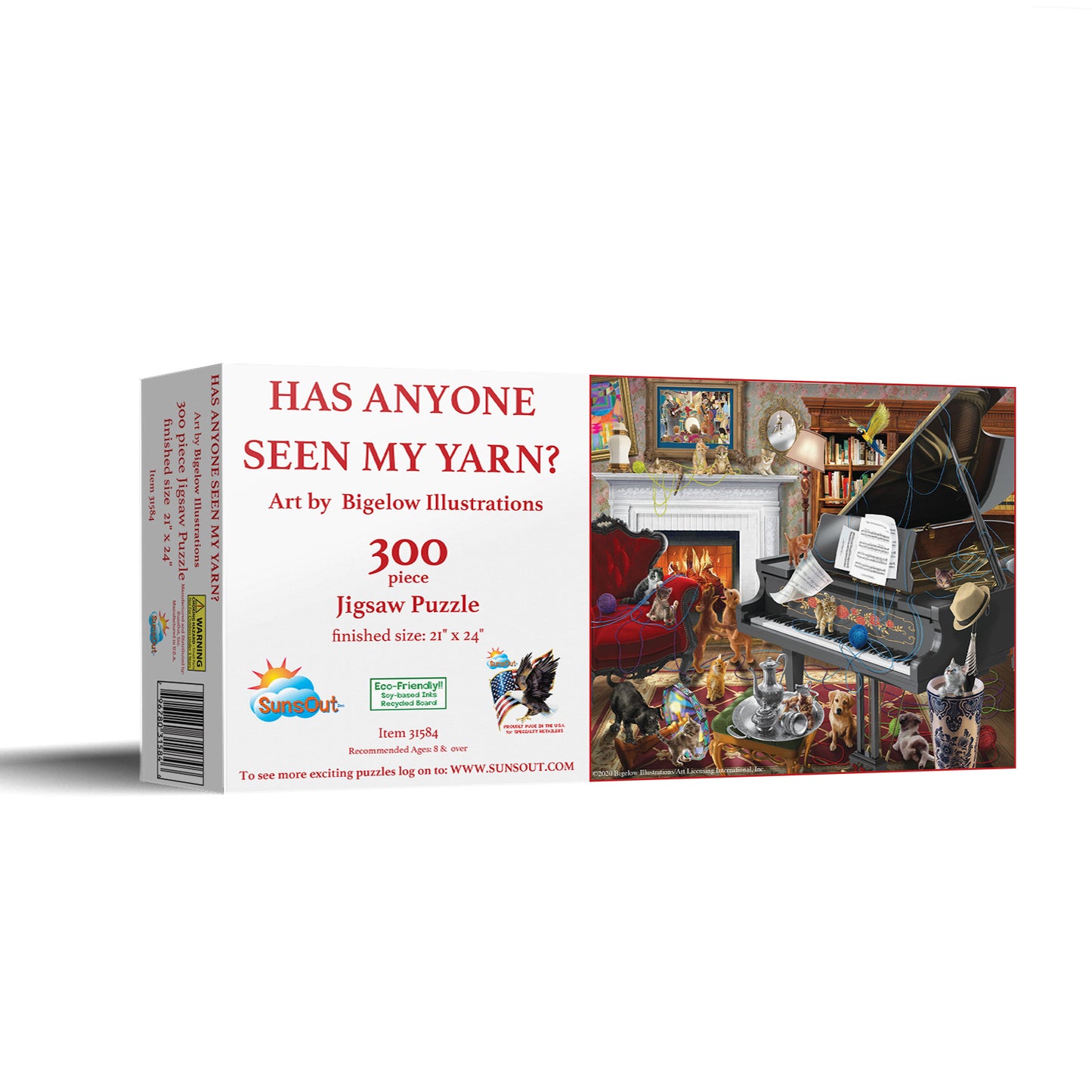 Has Anyone seen My Yarn? - 300 Piece Jigsaw Puzzle