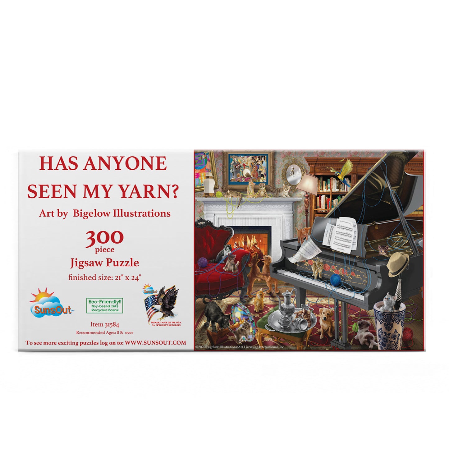 Has Anyone seen My Yarn? - 300 Piece Jigsaw Puzzle