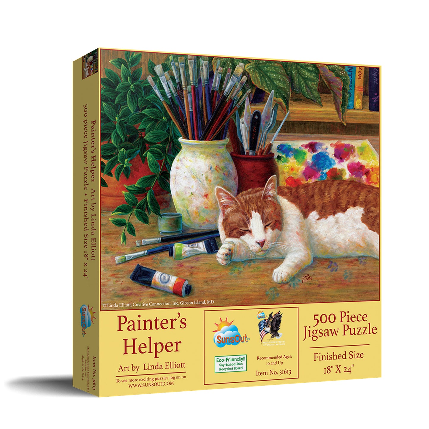 Painter's Helper - 500 Piece Jigsaw Puzzle