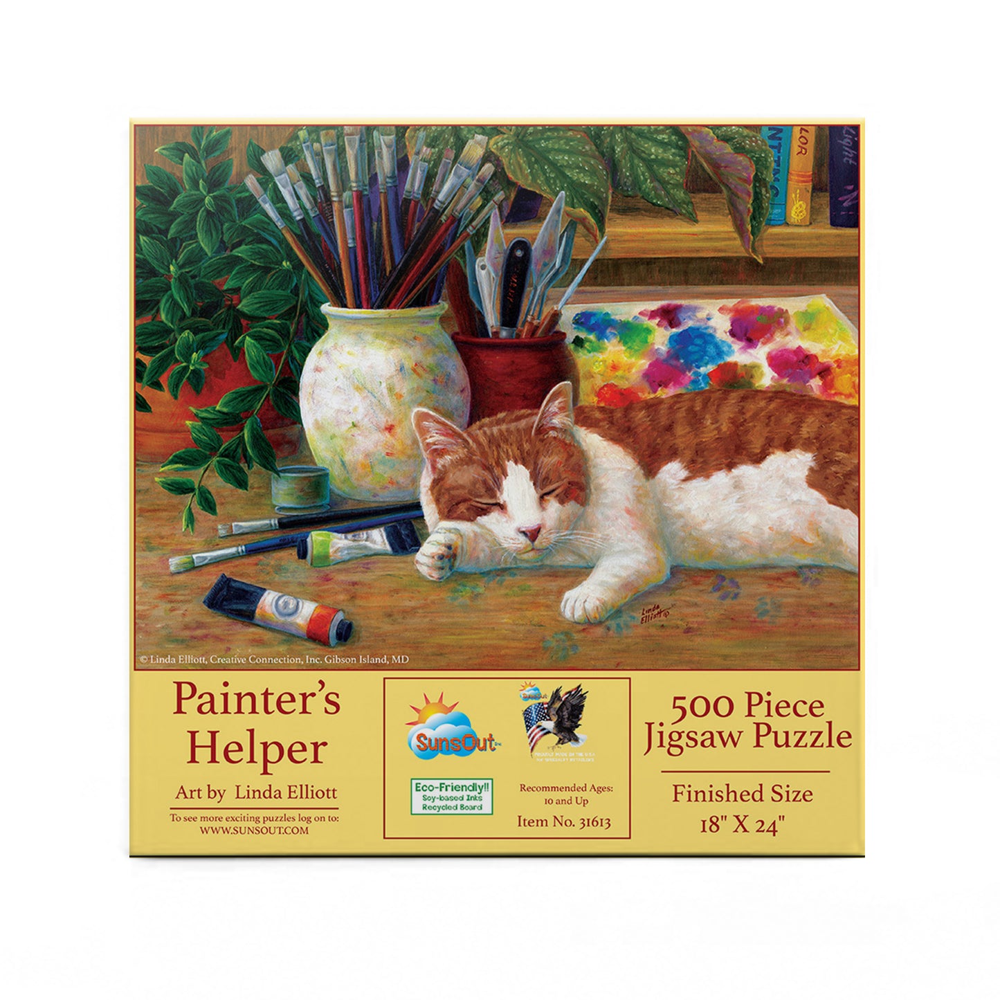 Painter's Helper - 500 Piece Jigsaw Puzzle