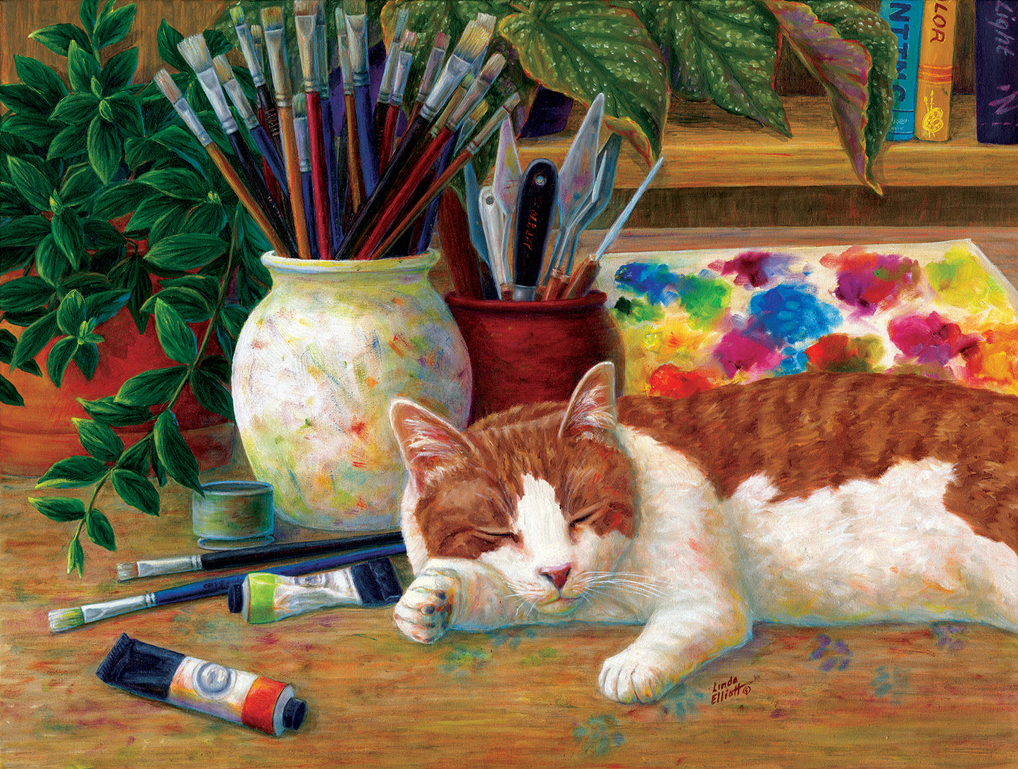 Painter's Helper - 500 Piece Jigsaw Puzzle