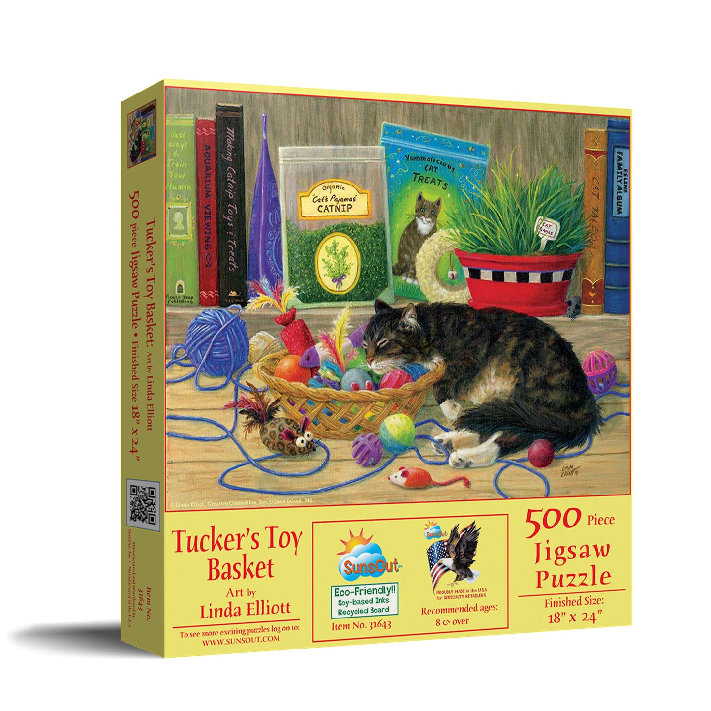 Tucker's Toy Basket - 500 Piece Jigsaw Puzzle