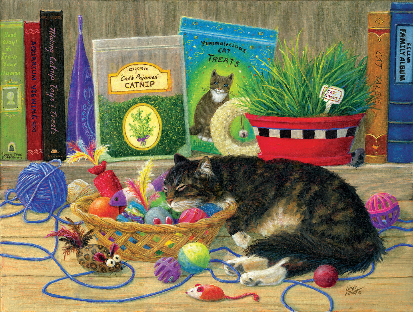 Tucker's Toy Basket - 500 Piece Jigsaw Puzzle