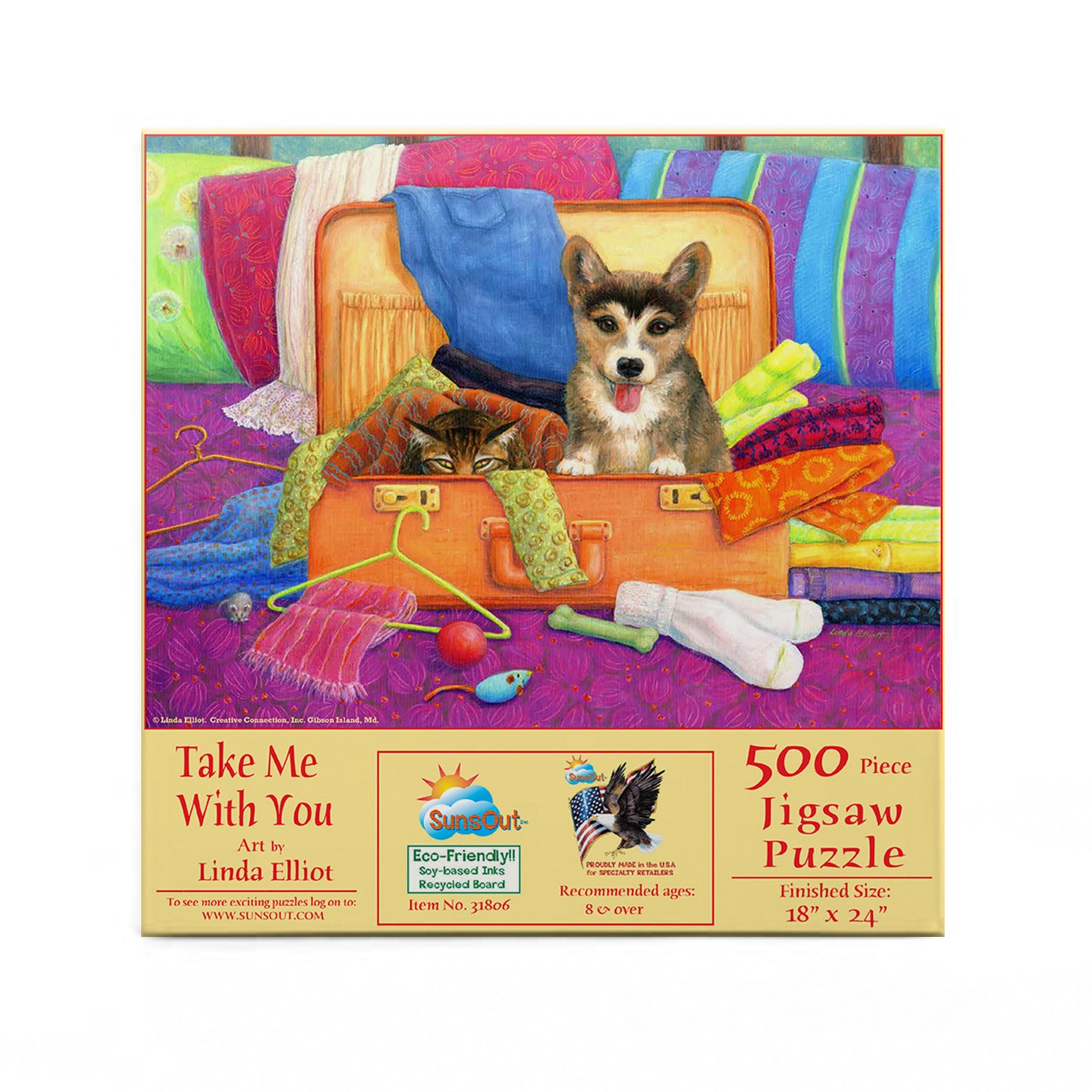 Take Me With You - 500 Piece Jigsaw Puzzle