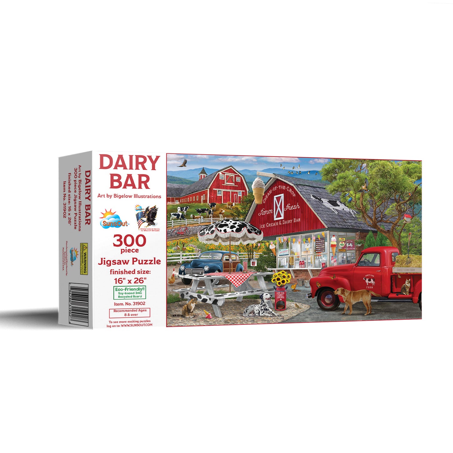 Dairy Bar - 300 Piece Jigsaw Puzzle