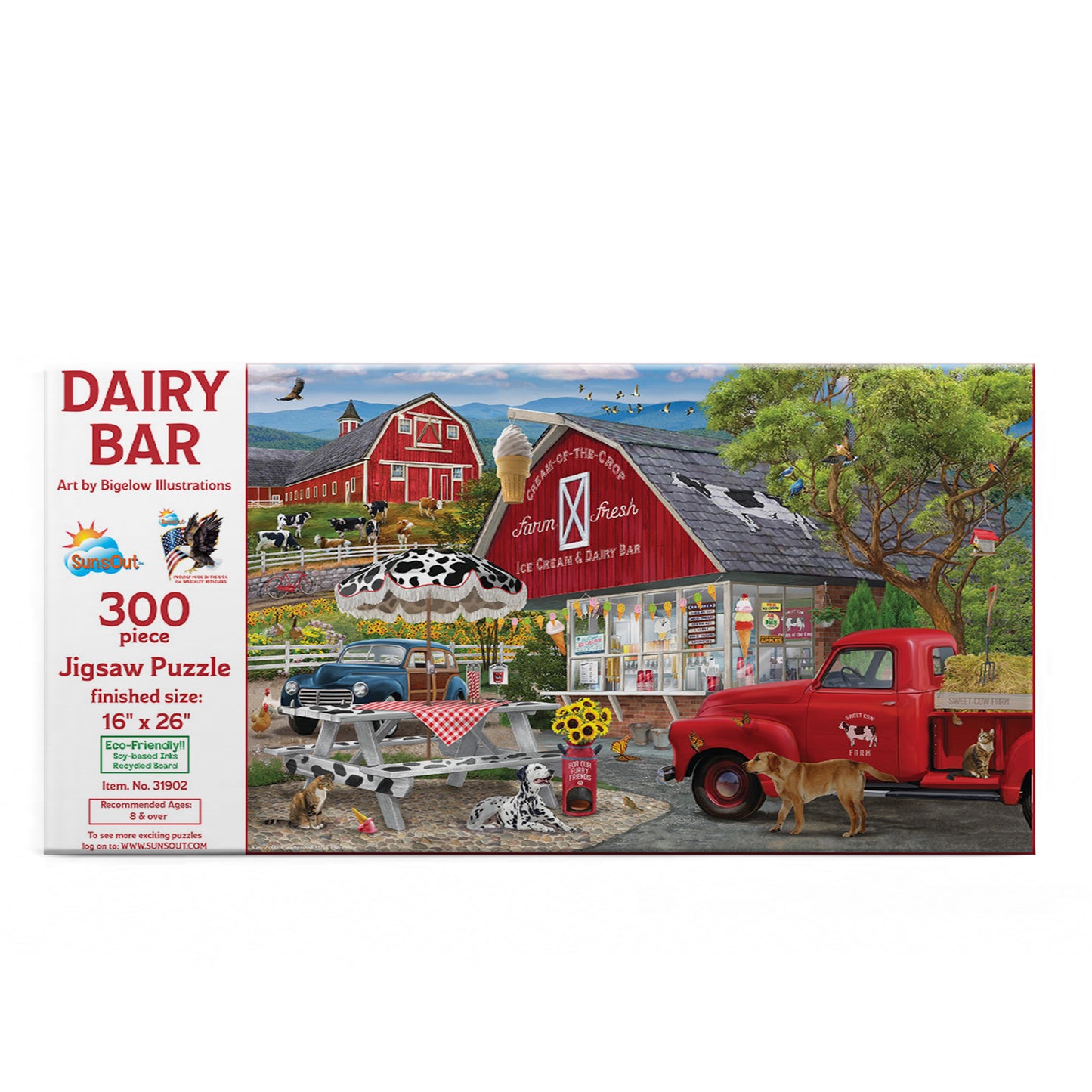 Dairy Bar - 300 Piece Jigsaw Puzzle