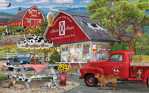 Dairy Bar - 300 Piece Jigsaw Puzzle