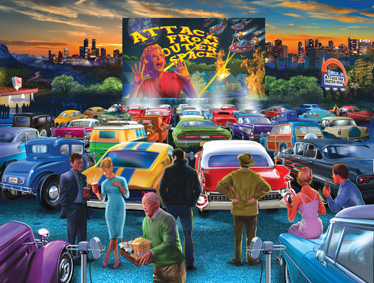 Drive In - 500 Piece Jigsaw Puzzle