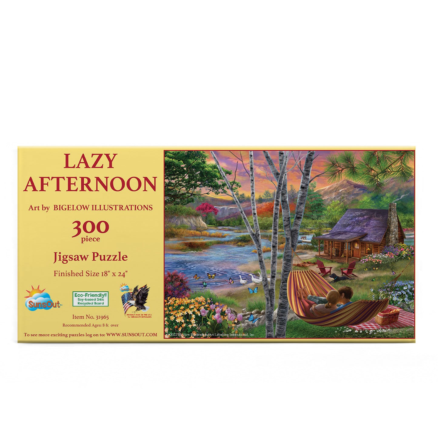 Lazy Afternoon - 300 - 300 Piece Jigsaw Puzzle