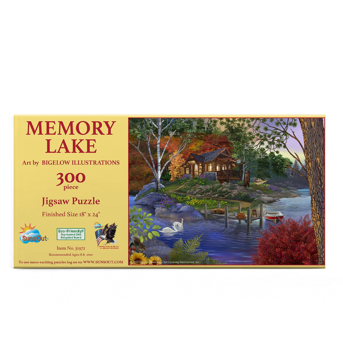 Memory Lake - 300 - 300 Piece Jigsaw Puzzle
