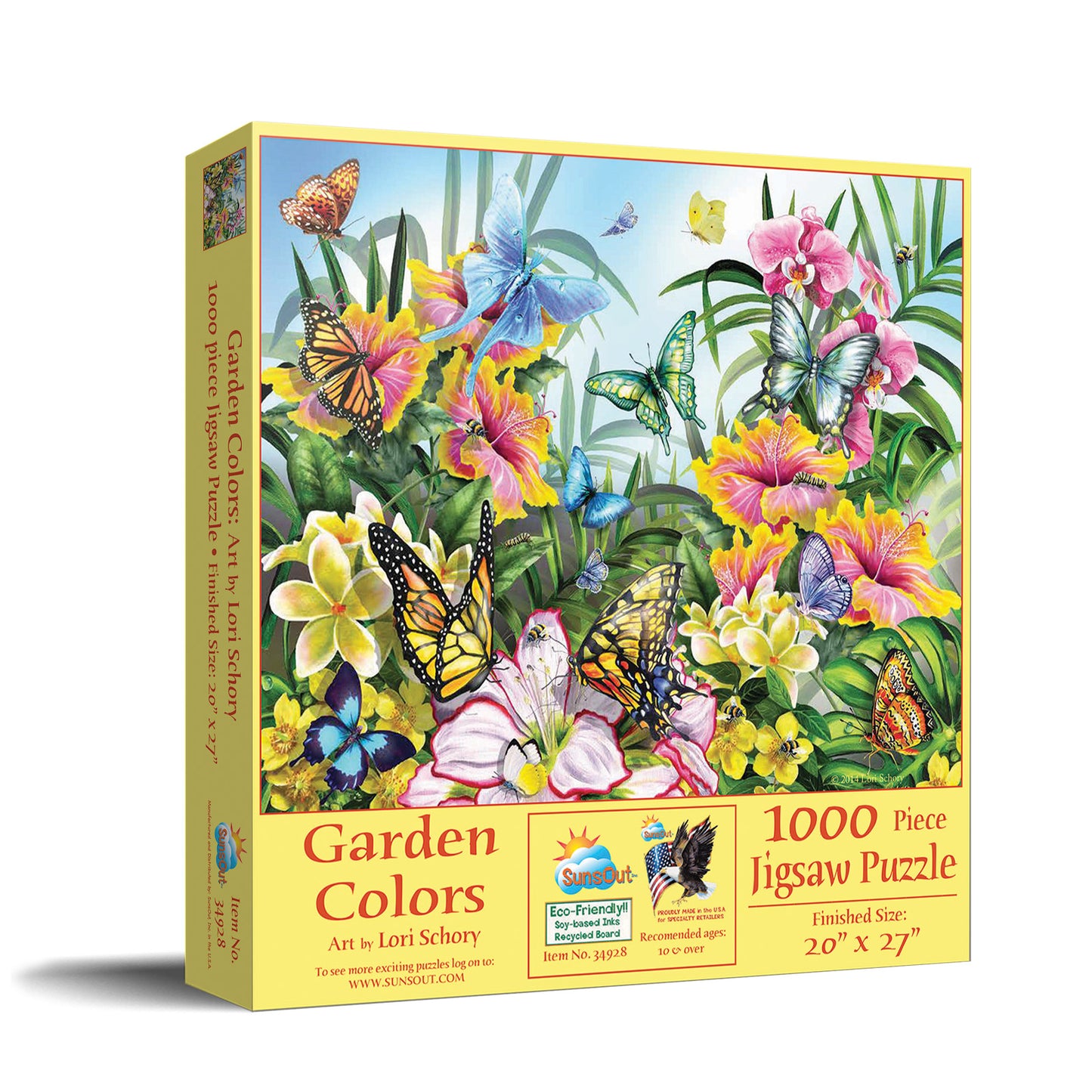 Garden Colors - 1000 Piece Jigsaw Puzzle