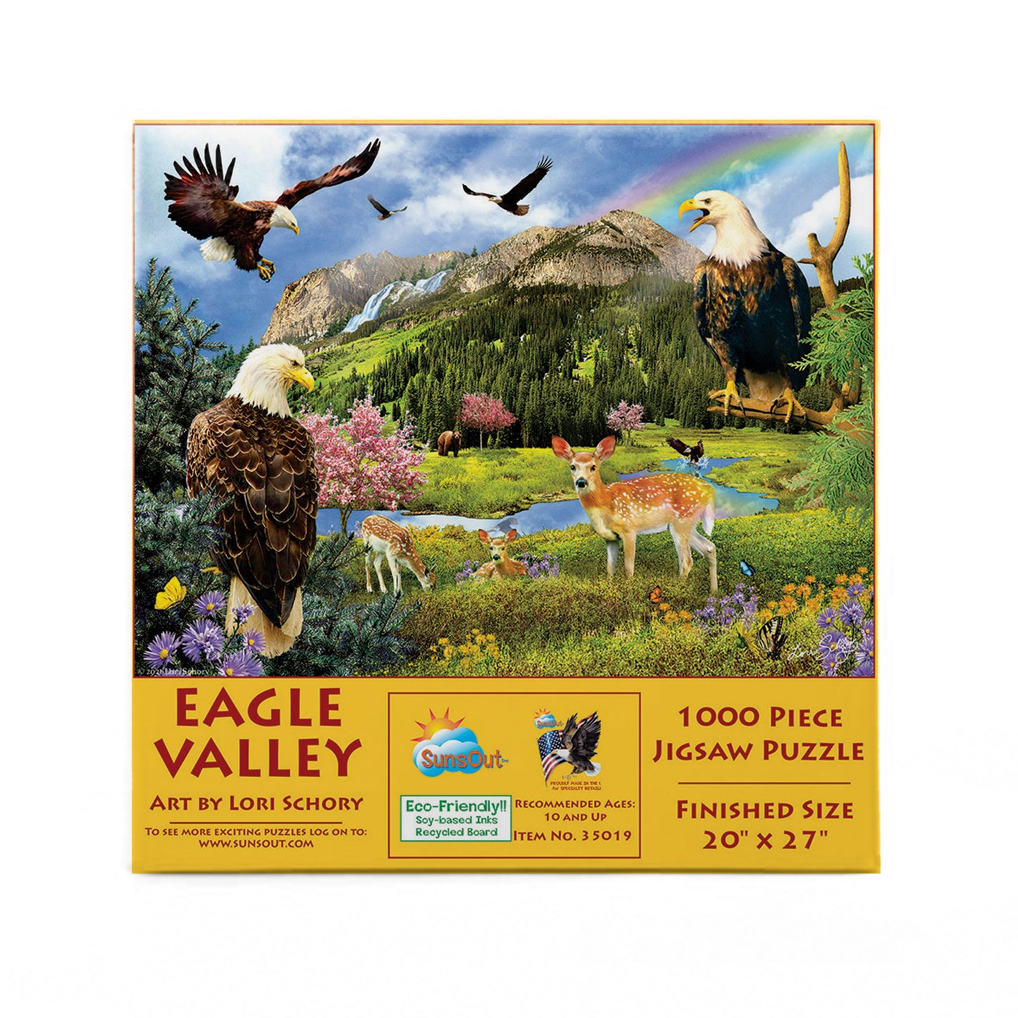Eagle Valley - 1000 Piece Jigsaw Puzzle