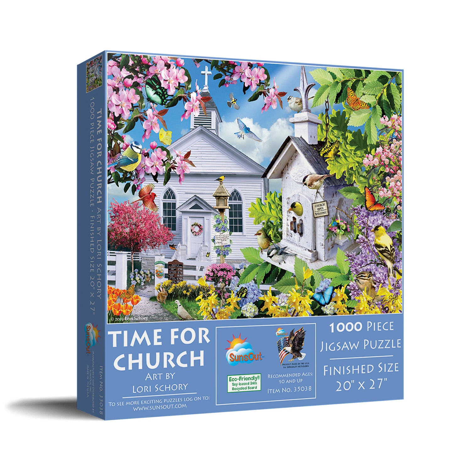 Time for Church - 1000 Piece Jigsaw Puzzle