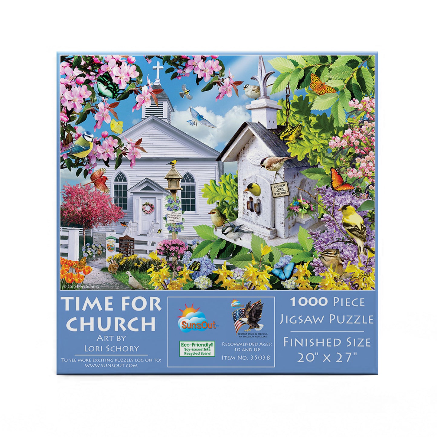 Time for Church - 1000 Piece Jigsaw Puzzle