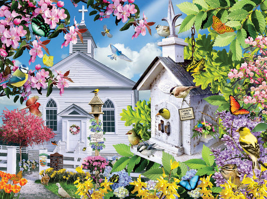 Time for Church - 1000 Piece Jigsaw Puzzle