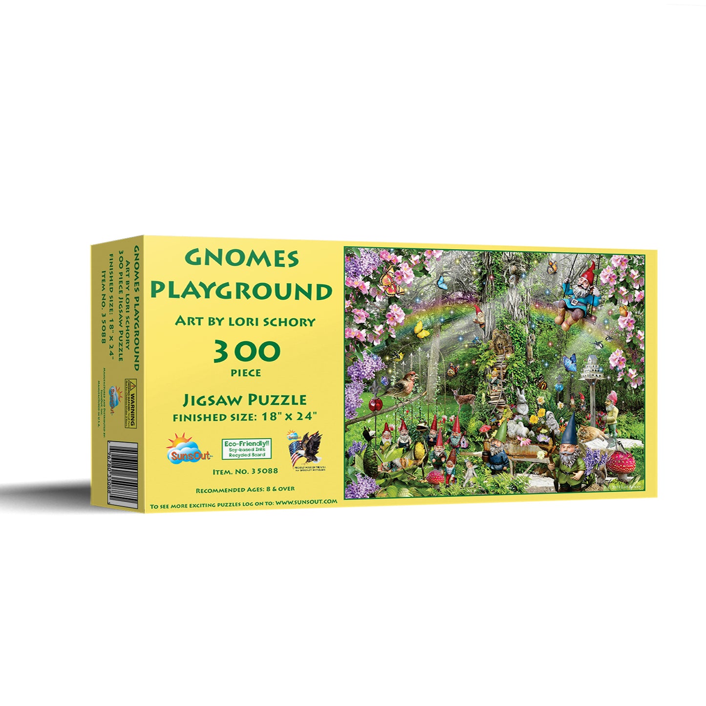 Gnomes Playground - 300 Piece Jigsaw Puzzle