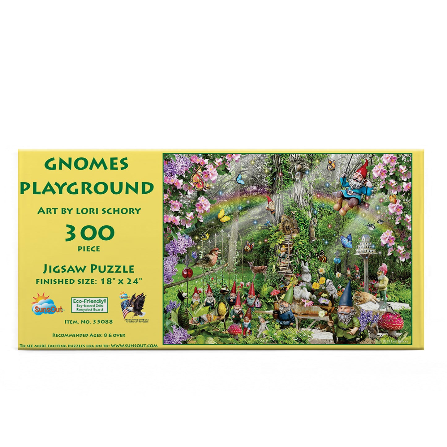 Gnomes Playground - 300 Piece Jigsaw Puzzle