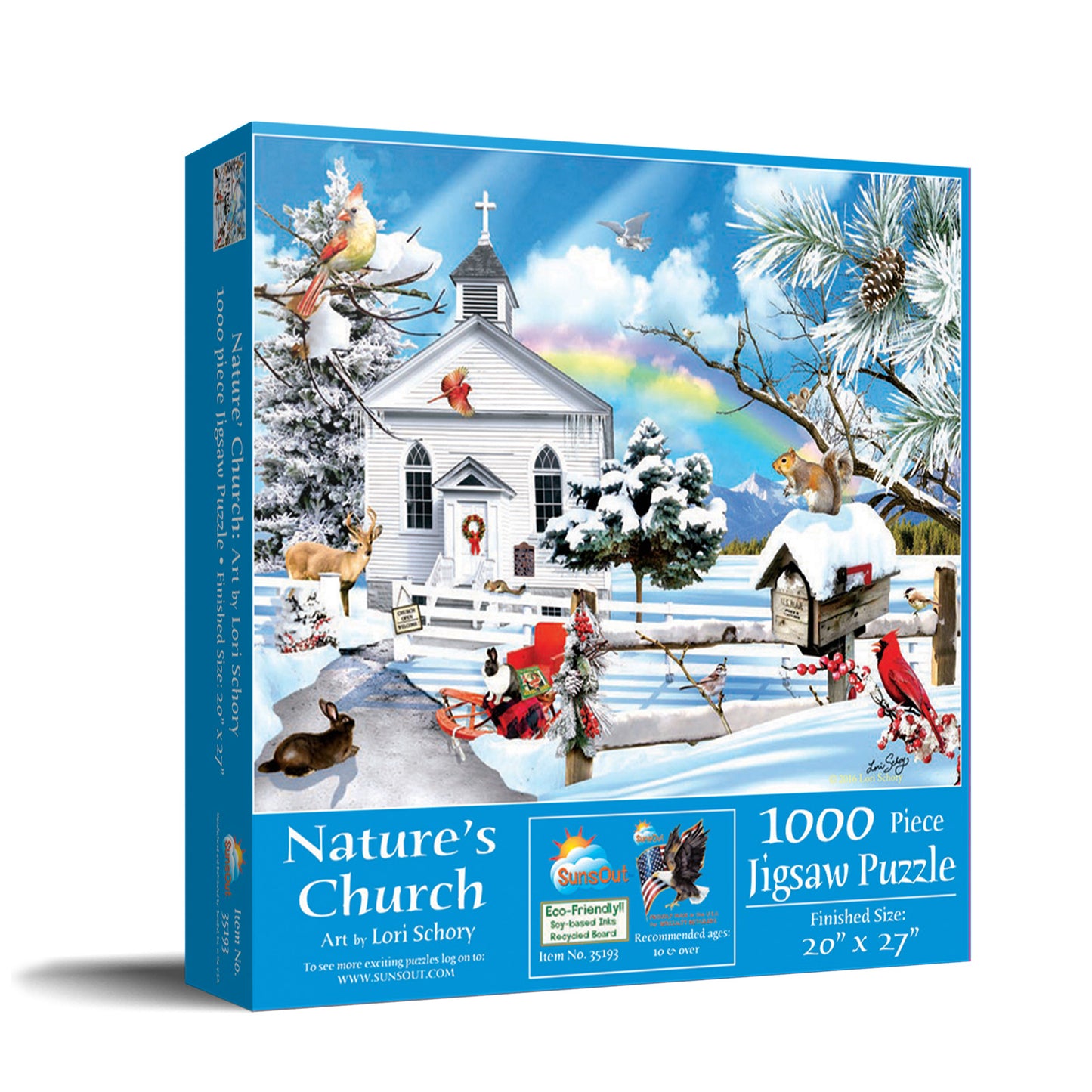 Nature's Church - 1000 Piece Jigsaw Puzzle