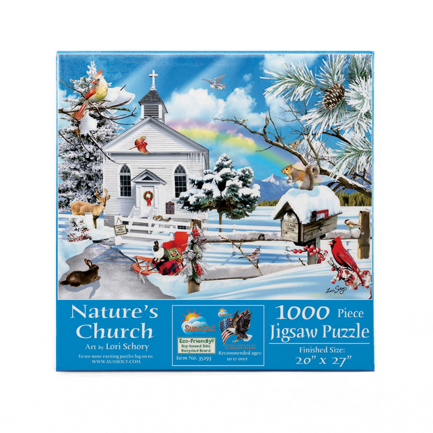 Nature's Church - 1000 Piece Jigsaw Puzzle