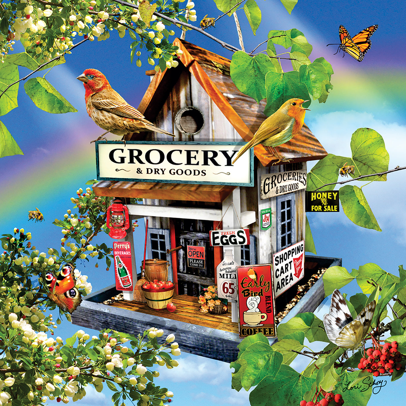 Grocery and Dry Goods - 500 Piece Jigsaw Puzzle