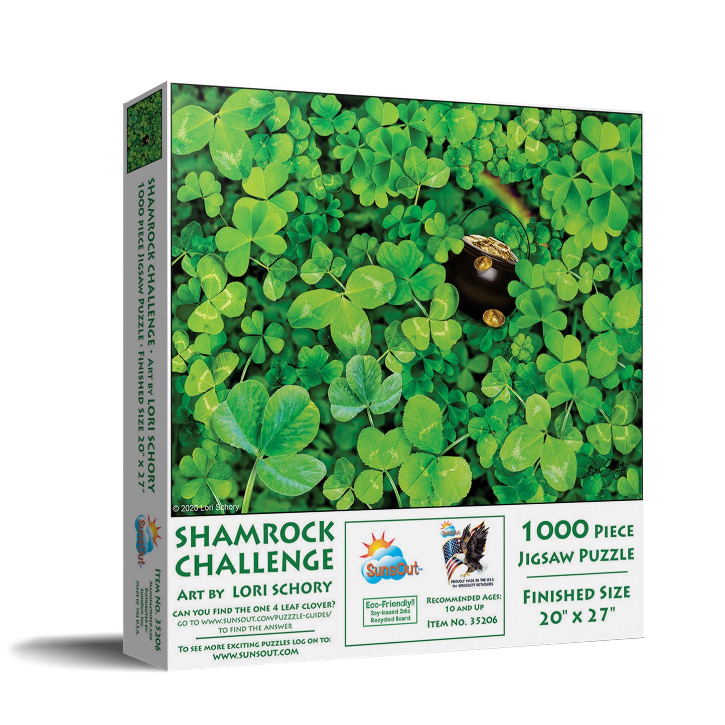 Shamrock Challenge - 1000 Piece Jigsaw Puzzle