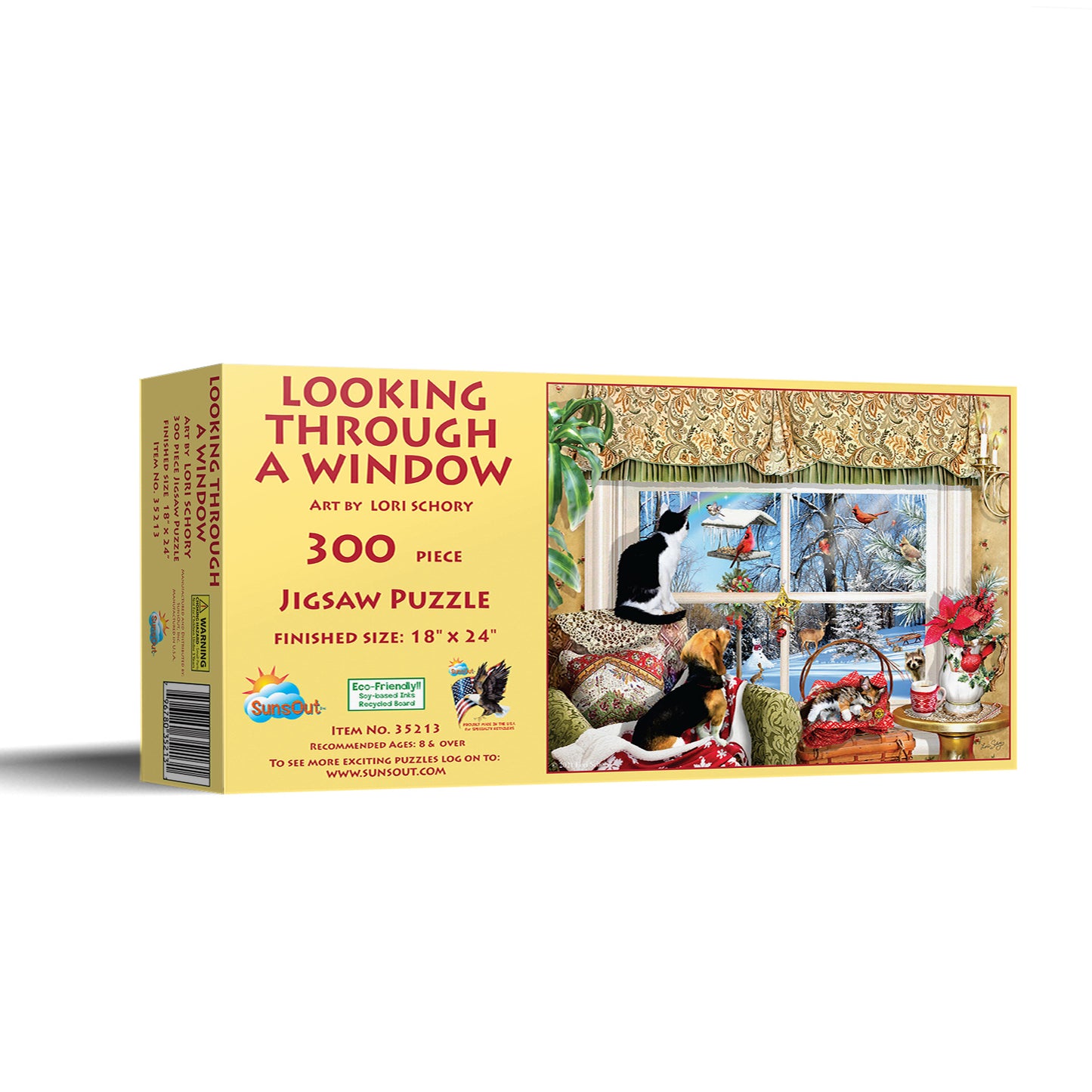 Looking Through a Window - 300 Piece Jigsaw Puzzle