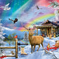 Winter In The Mountains - 300 Piece Jigsaw Puzzle