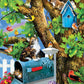 Kitty and Birdhouse - 1000 Piece Jigsaw Puzzle