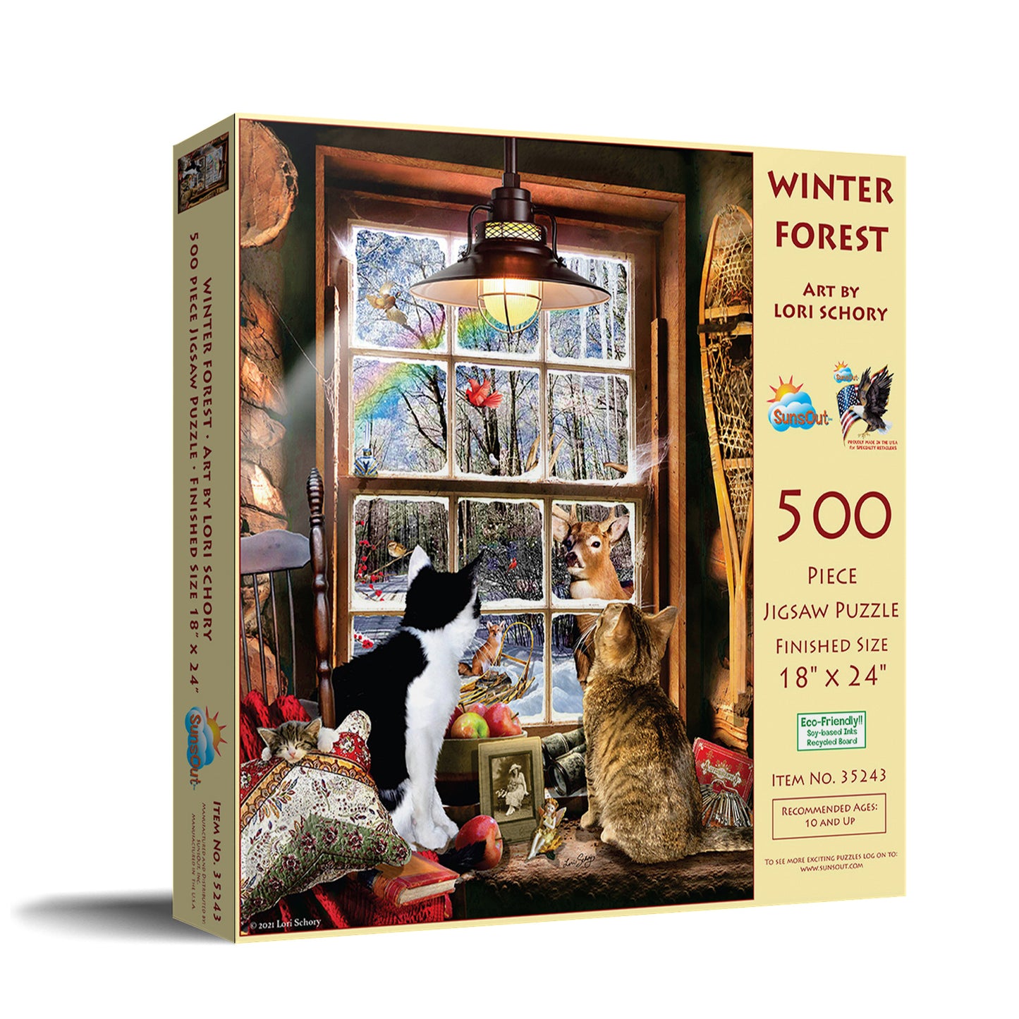 Winter Forest - 500 Piece Jigsaw Puzzle