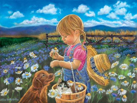 Country Girl 500 - 500 Piece Jigsaw Puzzle
