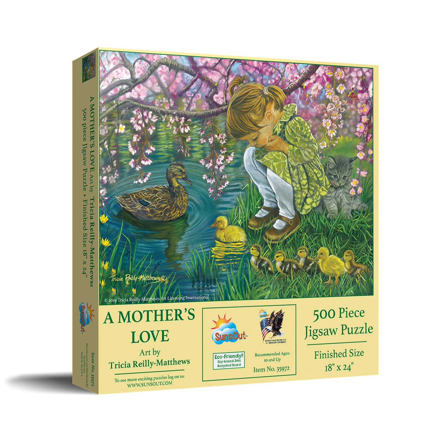 A Mother's Love - 500 Piece Jigsaw Puzzle