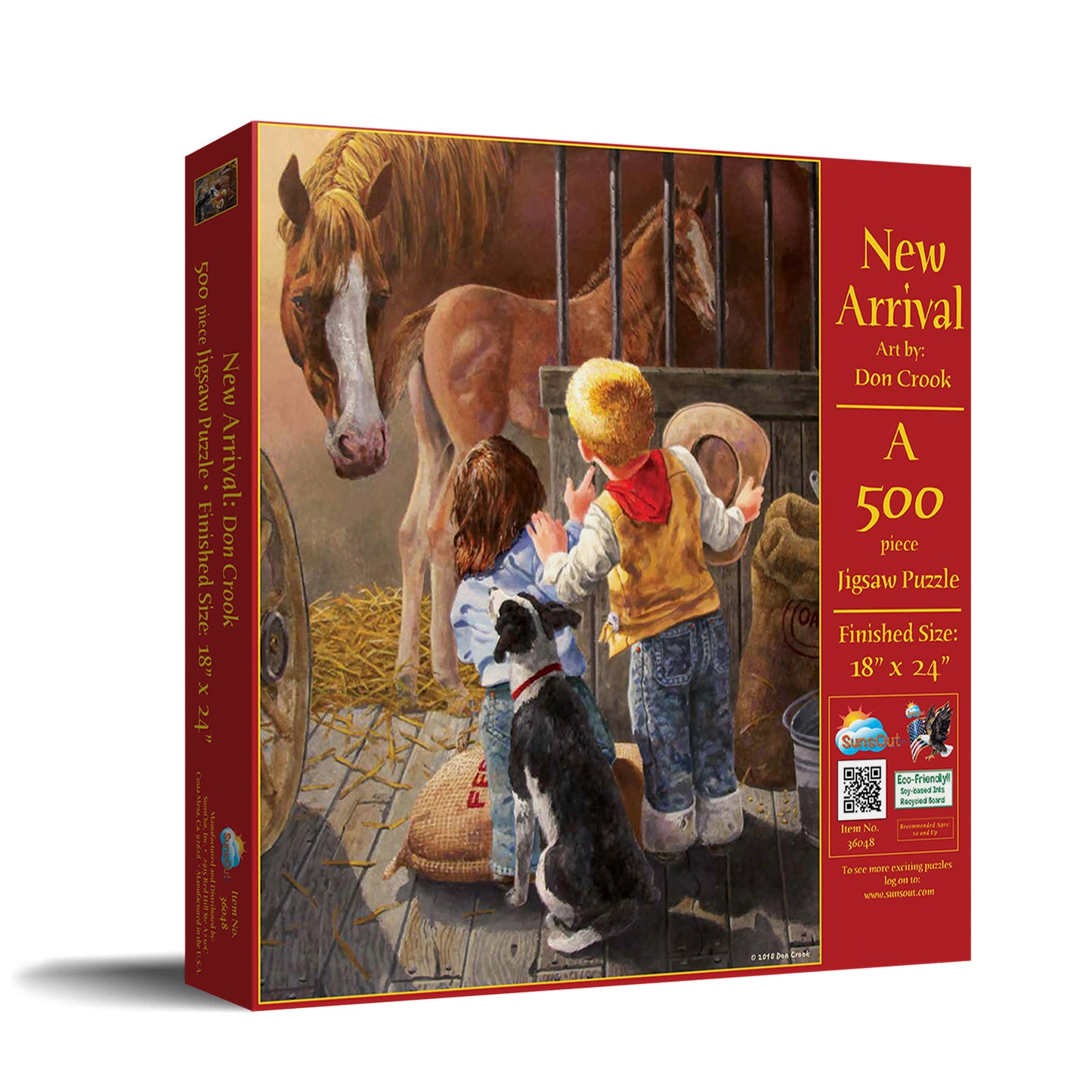 New Arrival - 500 Piece Jigsaw Puzzle