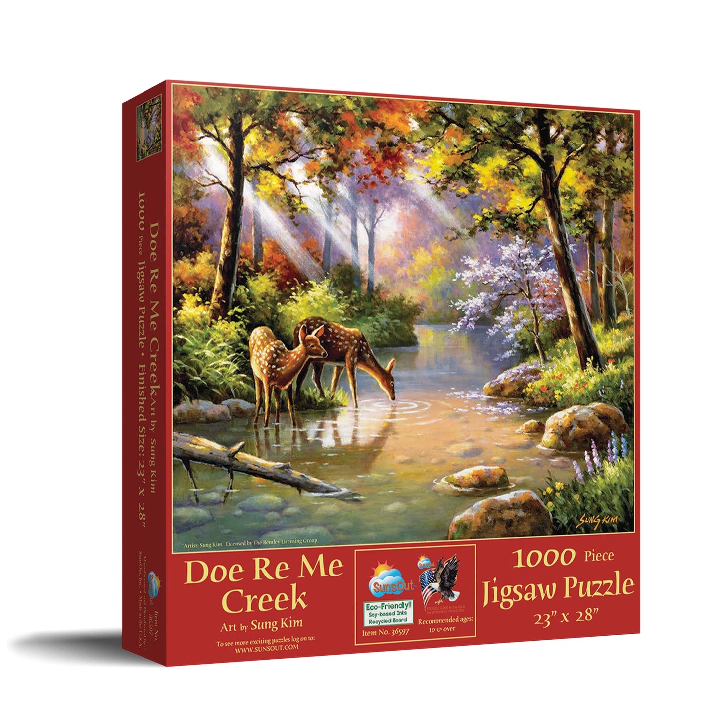Doe Re Me Creek - 1000 Piece Jigsaw Puzzle