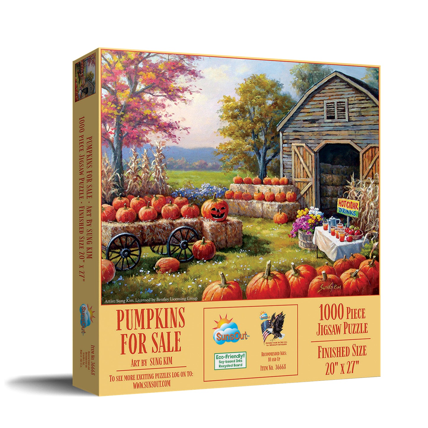 Pumpkins for Sale - 1000 Piece Jigsaw Puzzle